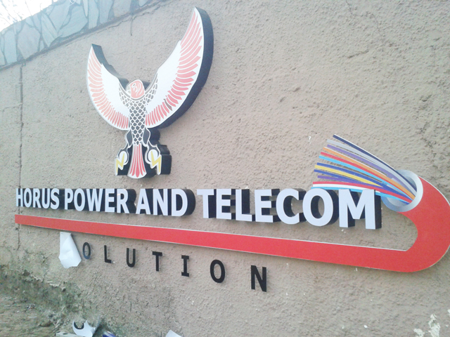 3D Cut-Out Vinyl on Foam Board Sign