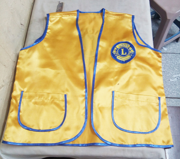 Custom Tailored Lions Vest